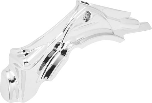 غطاء جانبي أسطوانة متوافق مع Harley Touring Electra Glide Glide Road Road Road Glide Dyna 2007-2017 Chrome in Saudi Arabia