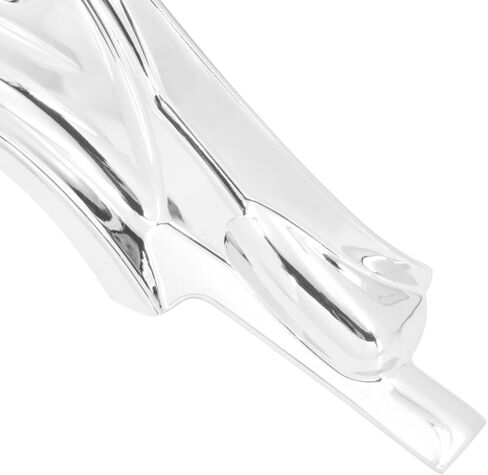 غطاء جانبي أسطوانة متوافق مع Harley Touring Electra Glide Glide Road Road Road Glide Dyna 2007-2017 Chrome in Saudi Arabia