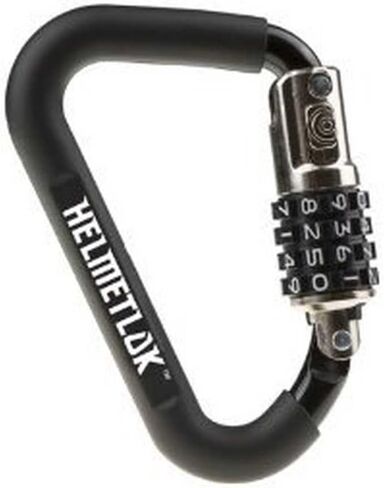 Rocky Creek Helmetlok Rubberized Universal Motorcycle Cycle Crusier ATV خوذة قفل القفل سترة الملابس in Saudi Arabia