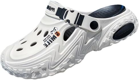 Men's breathable EVA slippers - Comfortable, anti-slip one-foot sandals with adjustable shoulder straps, suitable for outdoor and casual wear in Saudi Arabia