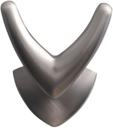 Modern Simple Coat Hook Coat Hook Single Hook Double Hook Entrance Metal Wardrobe Shoe Cabinet Hook Wall Hook(Clothes Hook 03 Brushed Copper) in Saudi Arabia