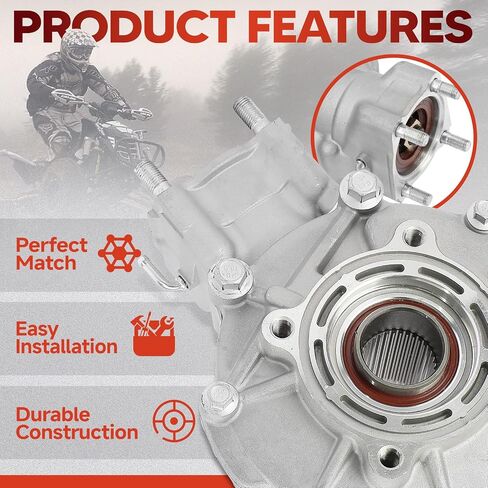 التفاضلية الخلفية الكاملة متوافقة مع Honda Fourtrax 300 TRX300 / TRX300FW 4X4 1988-2000 ، استبدل OE 41300-HM5-A10 ، 41300-HC4-000 ، 41300-HC5-970 ، 41300-HM5-850 in Kuwait