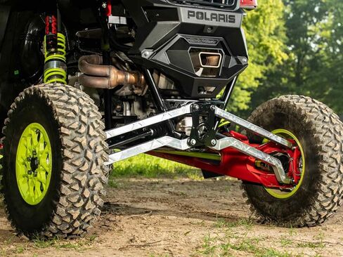 SuperAtv عالية التخليص قضبان نصف قطر الألومنيوم من 2022+ Polaris RZR Pro R/R 4/2022+ Polaris RZR Turbo R/R4 | 7/8 "مفصل Heim القابل للتعديل | البطانات الصلب كرومولي in Kuwait