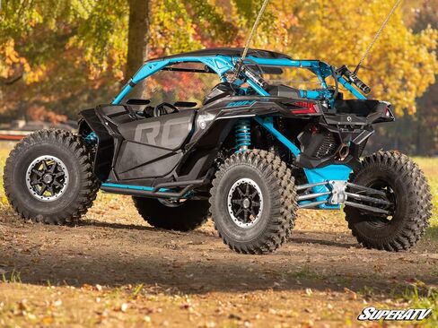 SuperATV Billet Rear Radius Rod Plate for Can-Am Maverick X3 900 / X3 X / X3 Max (See Fitment) | Adds Tow Hook | Strengthens Your Frame | Bolt-On Install in Saudi Arabia