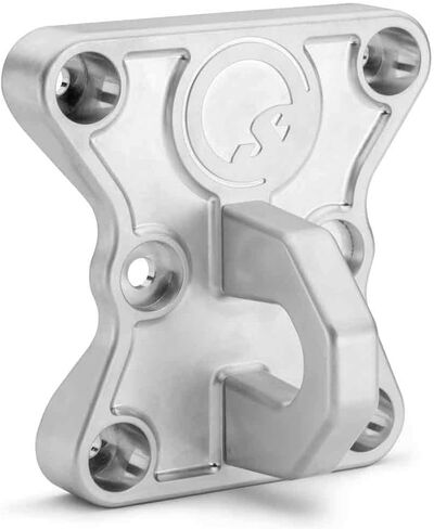 SuperATV Billet Rear Radius Rod Plate for Can-Am Maverick X3 900 / X3 X / X3 Max (See Fitment) | Adds Tow Hook | Strengthens Your Frame | Bolt-On Install in Saudi Arabia