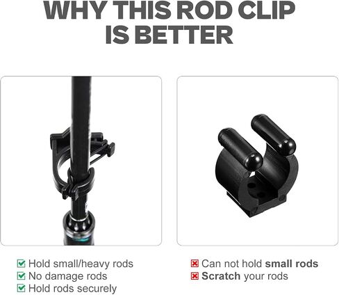 OJYDOIIIY Fishing Rod Rack Making Kit, Customize Your Own Fishing Rod Holders for Garage, Also for Pool Cue Rack in Saudi Arabia