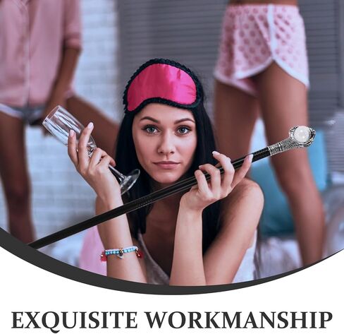 DOITOOL Halloween Costume Cane Plastic Magician Crutch Cane, Cosplay Walking Canes Detachable Staff Party Props for Adult Halloween Costume Accessories in Saudi Arabia