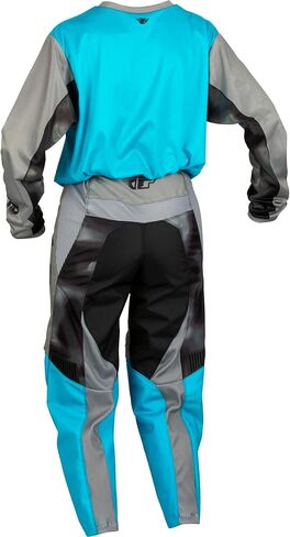 Fly Racing 2023 Women's F -16 Sky Blue/Light Gray Moto Gear Set - Pant and Jersey Combo in Kuwait