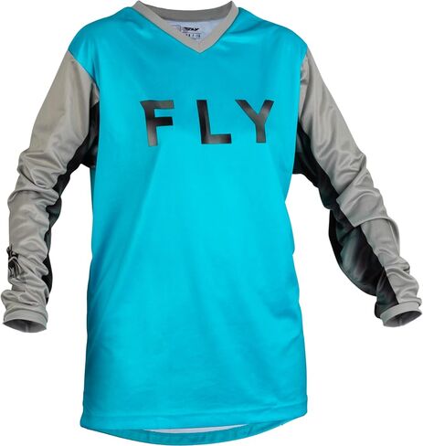 Fly Racing 2023 Women's F -16 Sky Blue/Light Gray Moto Gear Set - Pant and Jersey Combo in Kuwait