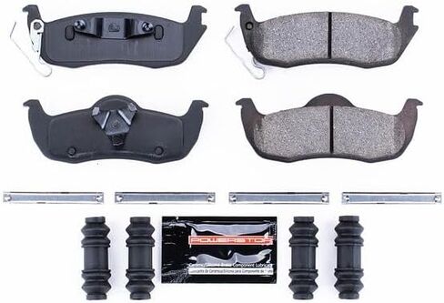 Power Stop Z23-1087 Z23 Evolution Sport Carbon Carbon Carbon Carbon Conmic Face مع أجهزة لجيب Commander 2006-2010 ، Jeep Grand Cherokee 2005-2010 [Model Second] in Saudi Arabia