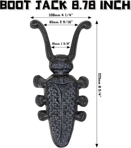 إيرل دياموند بوت جاك ، مزيل التمهيد لأحذية رعاة البقر ، مجتذب التمهيد للأحذية وأحذية العمل وأحذية الوحل في الهواء الطلق - (8 ¾ "L) in Kuwait
