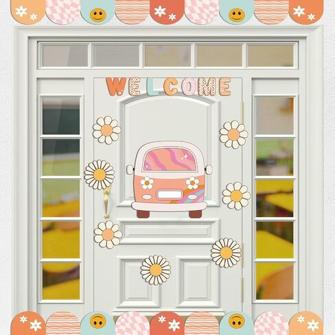 Back to School Pencil Classroom Door Cutouts Set Bulletin Board Decorations Welcome Back First Day Cutouts Classroom Wall Door Decor for Preschool Elementary Middle School(Pencil) in Saudi Arabia