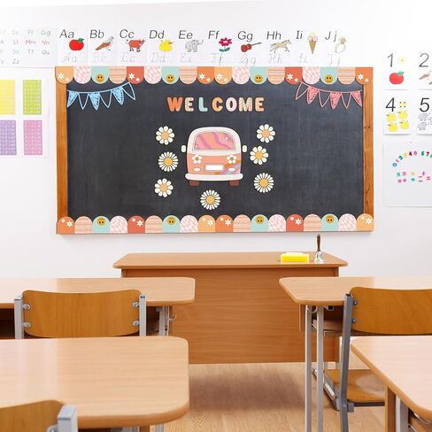 Back to School Pencil Classroom Door Cutouts Set Bulletin Board Decorations Welcome Back First Day Cutouts Classroom Wall Door Decor for Preschool Elementary Middle School(Pencil) in Saudi Arabia