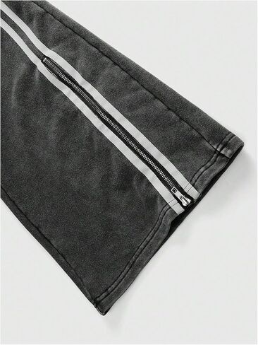 Men's Y2k Baggy Sweatpants Wide Leg Stripe Track Pants Drawstring Summer Autumn Pant with Pockets Streetwear in Kuwait