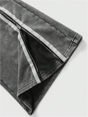 Men's Y2k Baggy Sweatpants Wide Leg Stripe Track Pants Drawstring Summer Autumn Pant with Pockets Streetwear in Kuwait