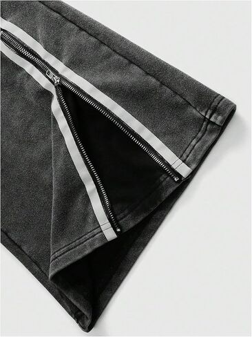 Men's Y2k Baggy Sweatpants Wide Leg Stripe Track Pants Drawstring Summer Autumn Pant with Pockets Streetwear in Kuwait