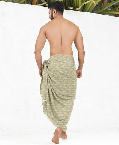 HAPPY BAY Men's Sarong Beach Pareo Aloha Wraps in Kuwait