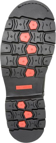 Harley-Davidson Men's Electron Ride 6 in. أحذية الدراجات النارية الجلدية السوداء ، D96318 in Saudi Arabia