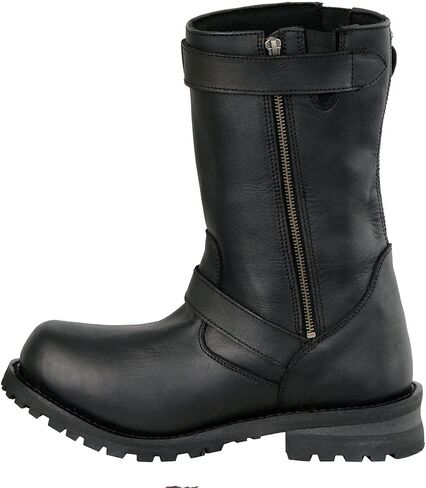 Milwaukee Leather Men’s Premium Leather Classic Engineer Motorcycle Riding Boots Collection - 8.5W in Saudi Arabia