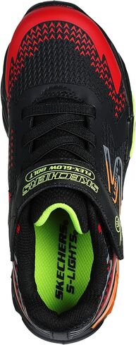 Skechers Boy's Flex-Glow Bolt Sneaker, Royal/Multi, 13.5 Little Kid in Saudi Arabia