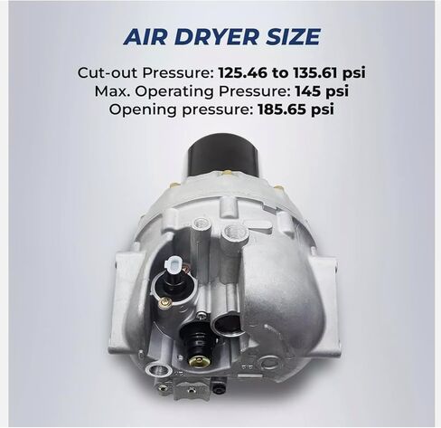 Air Dryer System Saver for Freightliner Cascadia Replaces: Wabco 4324711010 in Kuwait