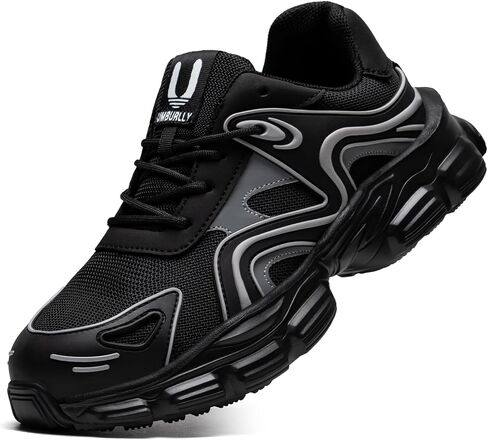 Steel Toe Shoes for Women Men Wide Non Slip Composite Work Sneakers Indestructible Comfortable Safety Tennis Shoes Lightweight Breathable Construction Sneakers Puncture Proof Ergonomic Design in Saudi Arabia