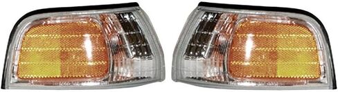 Left Right Parking/Side Marker Light 2PCS Replaces 34300SM4A03, HO2551107 Compatible with Accord 1992 1993 in Saudi Arabia