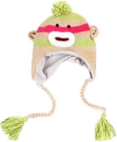 مانهاتن هات كومباني نساء الأخضر مخطط جورب القرد قبعة الصياد بومبر in Kuwait