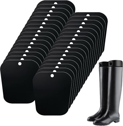 Luxdecor 32 Pieces (16 Pairs) 10/12/14/16in Boot Shaper Inserts Boots Form Stand Support Holder for Women and Men Organizer in Saudi Arabia