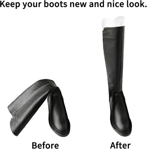 Luxdecor 32 Pieces (16 Pairs) 10/12/14/16in Boot Shaper Inserts Boots Form Stand Support Holder for Women and Men Organizer in Saudi Arabia