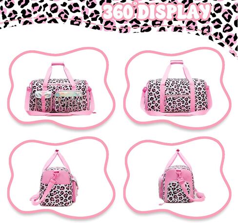 Kid's Luggage Set 3 Piece Suitcase Set 16" Hardside Luggage with Spinner Wheels Boys Carry on Toddler Travel Rolling Suitcase with Duffle Bag Neck Pillow Airline Approved in Saudi Arabia