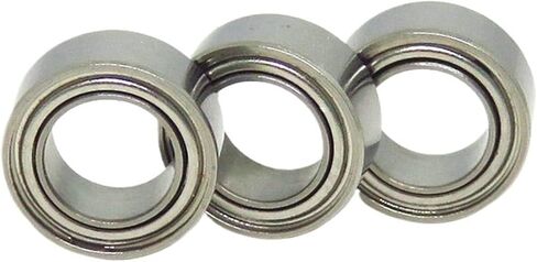 1pcs 6.35x12.7x4.762 مم SR188C ZZ ABEC-7 CB هجينة من الفولاذ المقاوم للصدأ SI3N4 محامل كرة سيراميك R188 SR188 Z بوصة RC (SR156C-ZZ) in Kuwait