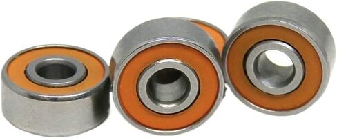 1pcs 6.35x12.7x4.762 مم SR188C ZZ ABEC-7 CB هجينة من الفولاذ المقاوم للصدأ SI3N4 محامل كرة سيراميك R188 SR188 Z بوصة RC (SR156C-ZZ) in Kuwait