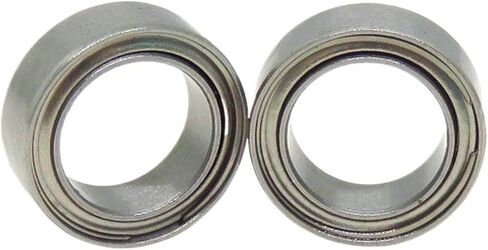 1pcs 6.35x12.7x4.762 مم SR188C ZZ ABEC-7 CB هجينة من الفولاذ المقاوم للصدأ SI3N4 محامل كرة سيراميك R188 SR188 Z بوصة RC (SR156C-ZZ) in Kuwait