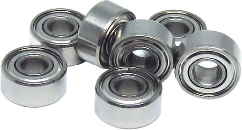 1pcs 6.35x12.7x4.762 مم SR188C ZZ ABEC-7 CB هجينة من الفولاذ المقاوم للصدأ SI3N4 محامل كرة سيراميك R188 SR188 Z بوصة RC (SR156C-ZZ) in Kuwait