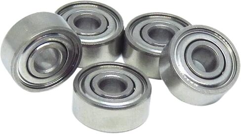 1pcs 6.35x12.7x4.762 مم SR188C ZZ ABEC-7 CB هجينة من الفولاذ المقاوم للصدأ SI3N4 محامل كرة سيراميك R188 SR188 Z بوصة RC (SR156C-ZZ) in Kuwait