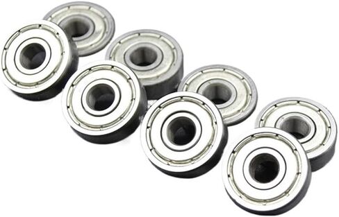 10pcs Miniature Bearing 623zz 624zz 625zz 626zz 627zz 628z ZZ 2RS 2Z DDU Deep Groove Ball Bealings (623zz 3x10x4mm) in Kuwait