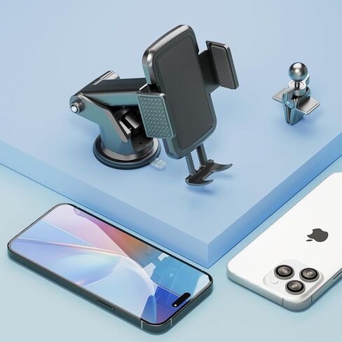 VICTORY & GIFT Compatible with MagSafe Car Mount, Magnetic Phone Holder, Phone Holder for Car, for Air Vent + Dashboard in Saudi Arabia