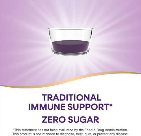 Nature’s Way Sambucus Zero Sugar Syrup التقليدية المناعية ، مستخلص البري الأسود للغاية ، الدعم المناعي التقليدي*، خالي من السكر ، بنكهة التوت ، 8 أوقية (التغليف قد تختلف) in Kuwait