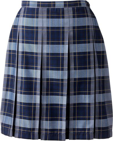 LANDS 'END SCHOOL UNDARTER THEARM FOLD BLAID BOX SKIRT TOP of the Knee in Saudi Arabia