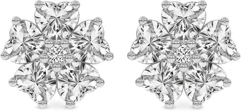 Lab Grown Diamond Fashion Earrings 1 Carat - 6 Carat IGI Certified Fashion Earrings | 14K White, Yellow, Rose Gold Or Platinum FG-VS Quality in Kuwait