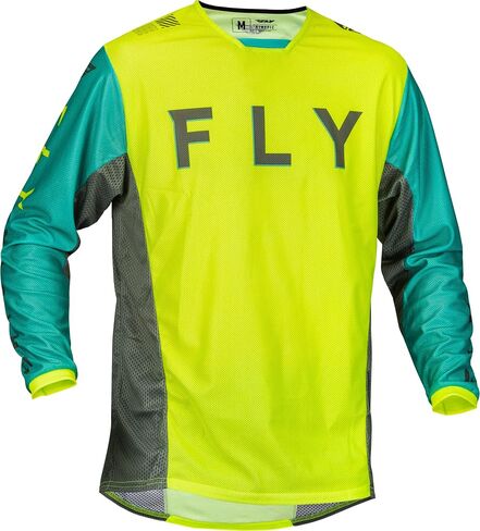 Fly Racing Mesh Kore Jersey Hi-Vis/Teal/Gray XL in Saudi Arabia