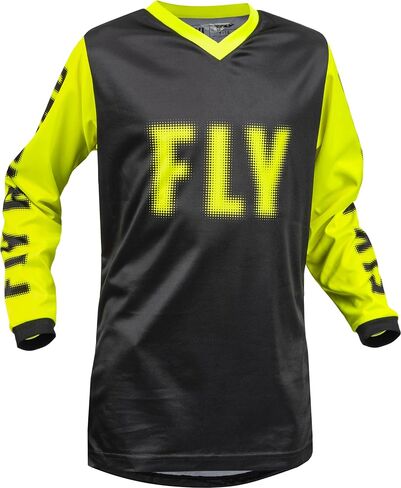 Fly Racing 2023 Youth F-16 Jersey (Grey/Blue, Youth-Large) in Saudi Arabia