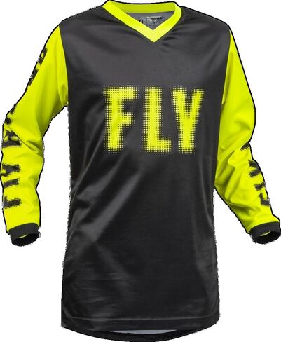 Fly Racing 2023 Youth F-16 Jersey (Grey/Blue, Youth-Large) in Saudi Arabia