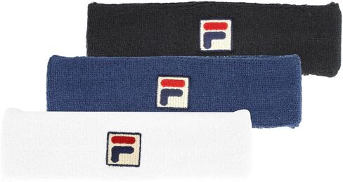 Fila Embroidered Logo Headband-White in Kuwait