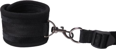 Blue Ankle Wrist Cuffs Padded Straps D-Ring for Legs Exercise Adjustable Fitness in Saudi Arabia