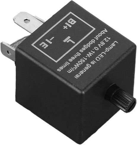 1pc 12v 3 pin LED قابلة للتعديل ترحيل التتابع الدوران مؤشر إشارة نارية إصلاح دراجة نارية لملحقات moto moto 0.1W-150W in Saudi Arabia