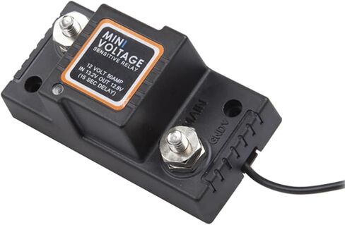 Dual Battery Isolator Waterproof Mini Voltage Sensitive Relay 12V 50A in Saudi Arabia