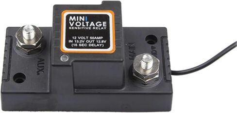 Dual Battery Isolator Waterproof Mini Voltage Sensitive Relay 12V 50A in Saudi Arabia