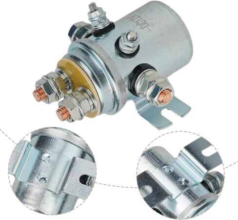 Car Winch Relay 600a Contact Switch Current 600a تصنيف المحرك اللولبي التبديل 12 فولت الجهد 28-30W الطاقة in Saudi Arabia